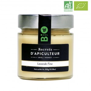 Miel de Lavande fine bio français (Vaucluse) - Doux & Crémeux